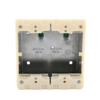 Hubbell Multi-Connect 2-Gang Recessed Electrical Wallbox for Drywall HBLWSCS2AM1