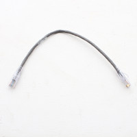 Hubbell Patch Cord Cat 5e Gray 1 Ft LAN Ethernet Network Cable HC5EGY01