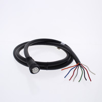 Hubbell Mini-Quick Cable Female Plug 7P8W Quick-Connect 16AWG 9A 6 Ft HCNS08106