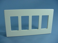Cooper Aspire Desert Sand 4-Gang Decorator Screwless Wallplate Rocker Switch Cover GFCI GFI 9524DS