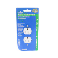 Leviton White Tamper Resistant Receptacle Outlet NEMA 5-15R 15A 5321-W Carded