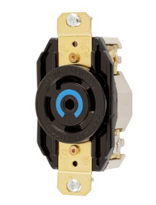 Hubbell HBL2810 Twist-Lock, Single Flush Receptacle, 30A