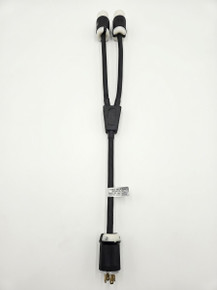 104Y-L1530-HUB, 10/4 SOOW MOLDED Y SPLITTER W/ 30A 250V 3PH L15-30 DEVICES