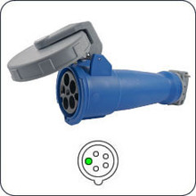 Hubbell HBL5100C9W 100A 120/208V 3 Phase Female Connector