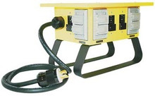 6534UGSX SOUTHWIRE SPIDER BOX - 30A 125/250V - (4) 20A 125V  (5-20R) DUPLEX