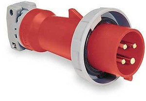 HUBBELL HBL420P7W 20 AMP 480 VOLT 3 PHASE PLUG