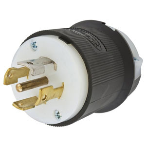 Hubbell Hbl2811 Plug 120 208vac 30a L21 30r 4p 5w