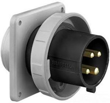 Hubbell HBL460B5W 60A 600V 3PH Hubbell Male Flanged Inlet
