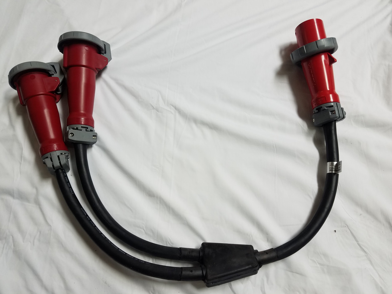 y♡0310 360P3W Pin And Sleeve Plug 60 Amp 2 Pole 3 Wire | ElecDirect