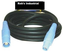 61225SCBU 2/0 25' CAM-LOCK CORD 200 AMP CAMS { BLUE }