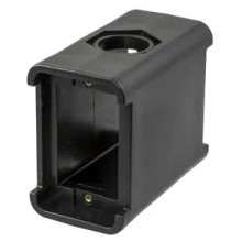 Hubbell HBL3080BK Watertight Portable Outlet Box, Deep, Black