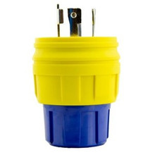 Ericson 2524-PW6P L16-30P 30A 480V 3PH Perma-Tite Locking Plug