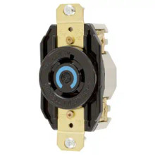 Hubbell HBL2420 20A 250V 3 Phase L15-20R single flush twist lock receptacle