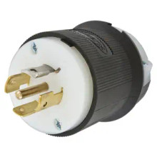Hubbell HBL2511 20A 120/280V 3 phase L21-20P twist lock plug