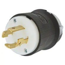 Hubbell HBL2721ST 30A 250V 3 phase L15-30P edge connect twist lock plug