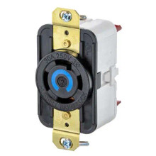 HBL2720ST 30A 250V 3 phase L15-30R EdgeConnect twist lock receptacle