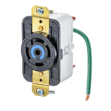 Hubbell HBL2810ST 30A 120/208V 3 phase edgeconnect twist lock receptacle