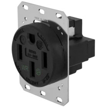 Hubbell HBL9450A 50A 125/250V 14-50R straight blade receptacle
