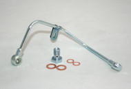 EVO9 turbocharger oil feed pipe