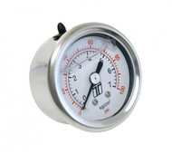 Turbosmart Fuel Pressure Reg Gauge 0-100psi Liquid Fill 