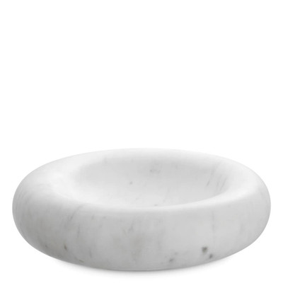 Eichholtz Lizz Bowl - L White Marble