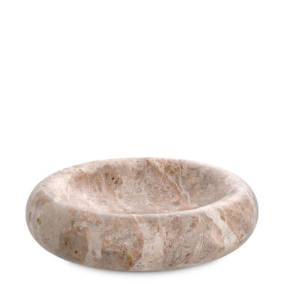 Eichholtz Lizz Bowl - S Brown Marble