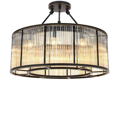 Eichholtz Bernardi Ceiling Lamp - L Bronze Highlight