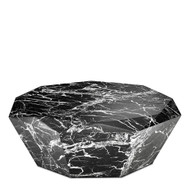 Eichholtz Diamond Coffee Table - Black Faux Marble