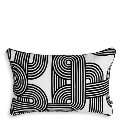 Eichholtz Abacas Cushion - Black White