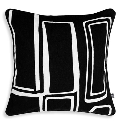 Eichholtz Ribeira Cushion - Black White