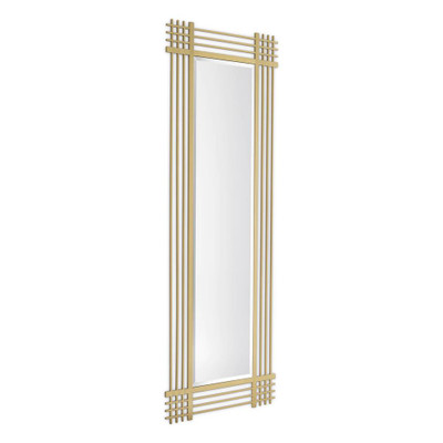 Eichholtz Pierce Rectangular Mirror - Brushed Brass