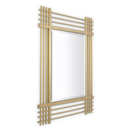 Eichholtz Pierce Square Mirror - Brushed Brass