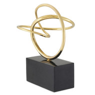 Eichholtz Frank Object - Polished Brass Granite Base