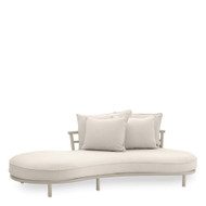 Eichholtz Laguno Outdoor Sofa - Right Sand Lewis Off-White/Grey