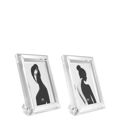 Eichholtz Theory Picture Frame - L Crystal Glass - Set Of 2