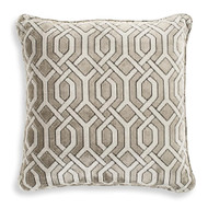 Eichholtz Trellis Pillow - Grey Velvet