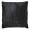 Eichholtz Alaska Scatter Cushion - Faux Fur Black Square