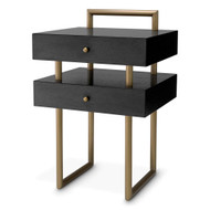 Eichholtz Bedini Side Table - Brushed Brass