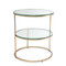 Eichholtz Circles Side Table - Brushed Brass