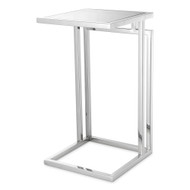 Eichholtz Marcus Side Table - Polished Stainless Steel