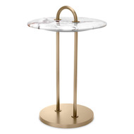 Eichholtz Zappa Side Table - Light Marble