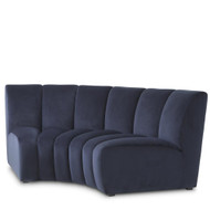 Eichholtz Lando Sofa - Corner Savona Midnight Blue