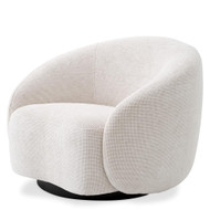 Eichholtz Amore Swivel Chair - Lyssa Off-White