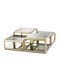 Eichholtz Callum Coffee Table - Brushed Brass - Set Of 4