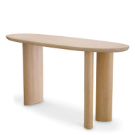 Eichholtz Lindner Console Table - Natural Oak Veneer