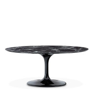 Eichholtz Solo Dining Table - Black Faux Marble
