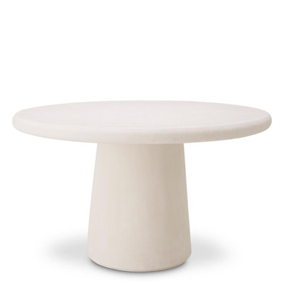 Eichholtz Cleon Outdoor Dining Table - Cream