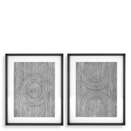 Eichholtz Cedar Print - Grooves - Set Of 2 Prints