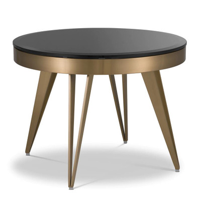 Eichholtz Rocco Side Table - Brushed Brass Finish
