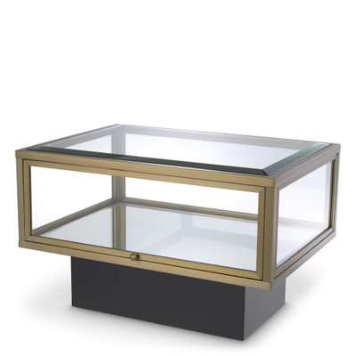 Eichholtz Ryan Side Table - Brushed Brass Finish